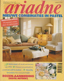 Ariadne Maandblad 1992 Nr. 3 Maart + 2x Merklap